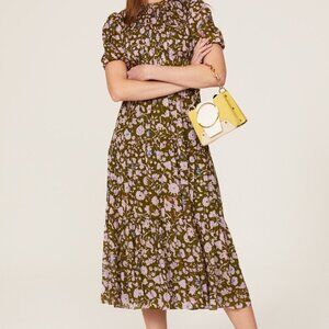 Diane Von Furstenberg Blossom Midi Dress, Size 12